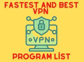 Fastest and Best Vpn Program List Better
