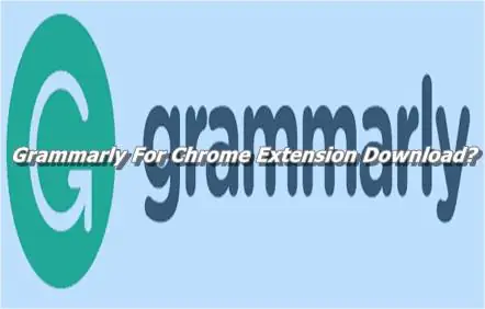 Grammarly For Chrome Extension Download