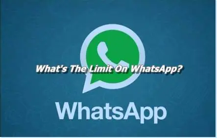 What's The Limit On WhatsApp File Submission?