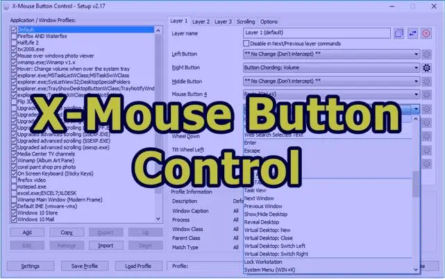X-Mouse Button Control Download Windows