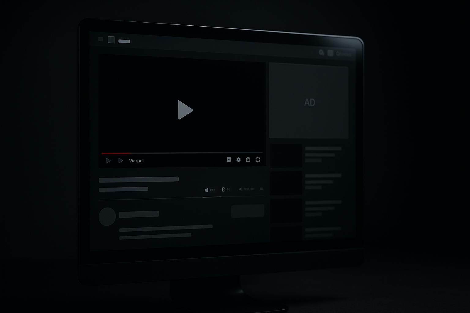 YouTube video page with ads removed by a browser extension