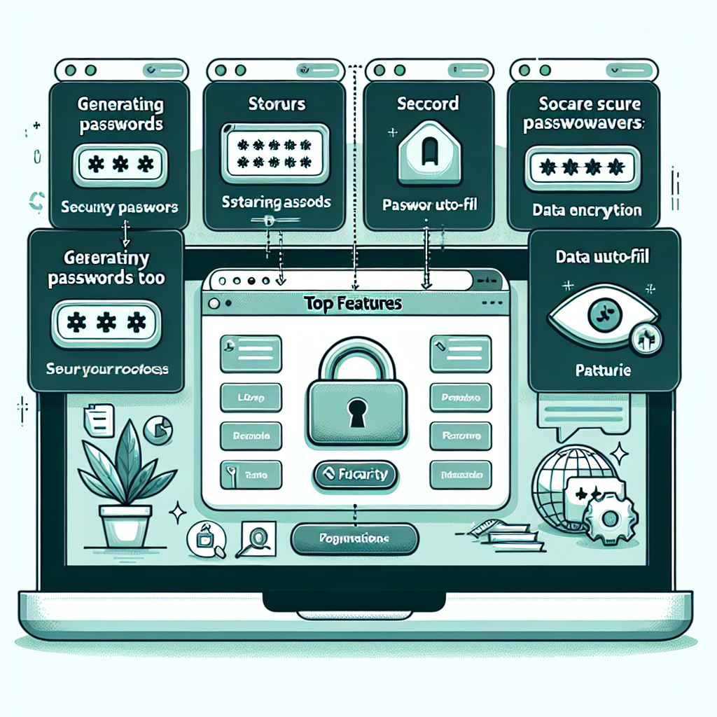 Top Features of Free Password Manager Extensions