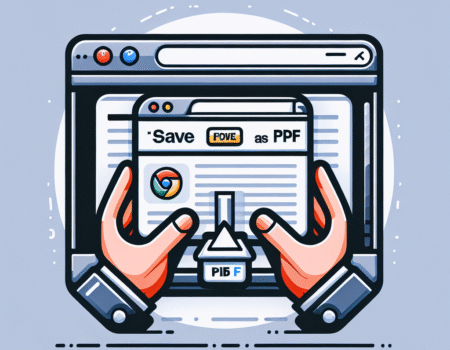 chrome extension to save web page as PDF