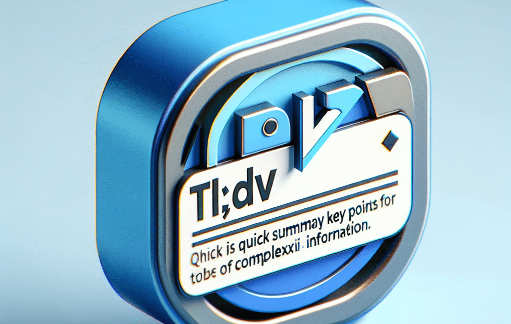 The TLDV Chrome Extension: A Game-Changer for Video Summaries